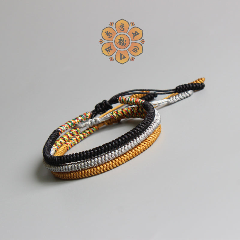 Handmade Knots Lucky Rope Bracelet (Confidence) - Spiritual Bliss Shop