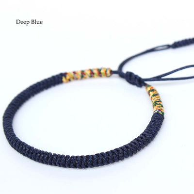 Handmade Knots Lucky Rope Bracelet (Health) - Spiritual Bliss Shop