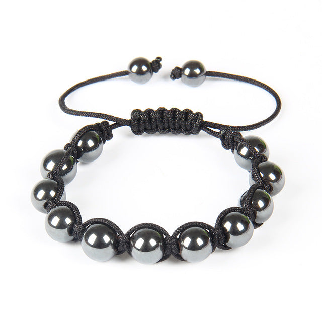 Tiger's Eye & Hematite Bracelet (Adjustable) - Spiritual Bliss Shop