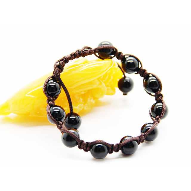 Onyx Bracelet (Adjustable) - Spiritual Bliss Shop