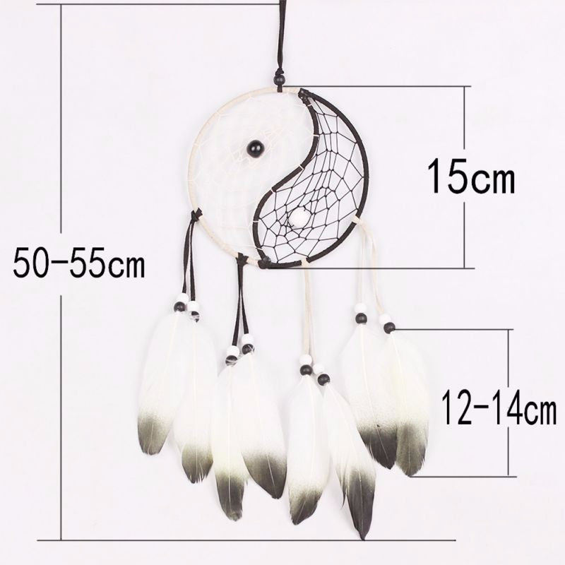 Yin Yang Dream Catcher (Feng Shui) - Spiritual Bliss Shop