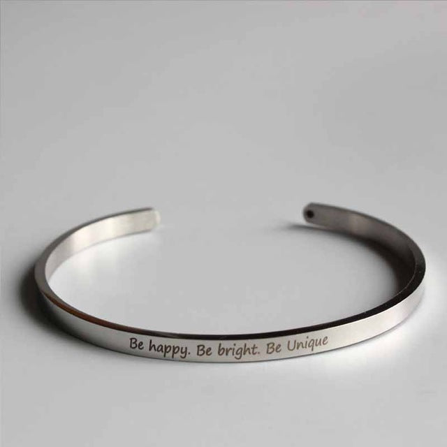 Be Happy. Be Brave. Be Unique - Spiritual Bliss Shop