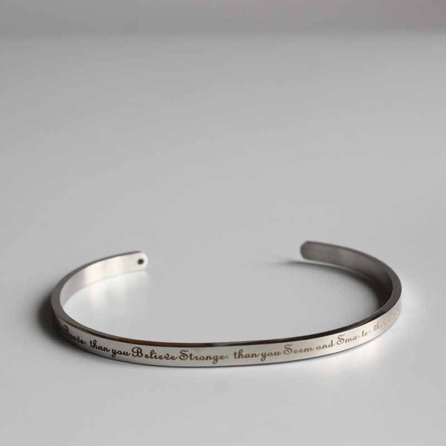 You're Braver than you believe Stronger than you seem and smarter than you think - Spiritual Bliss Shop