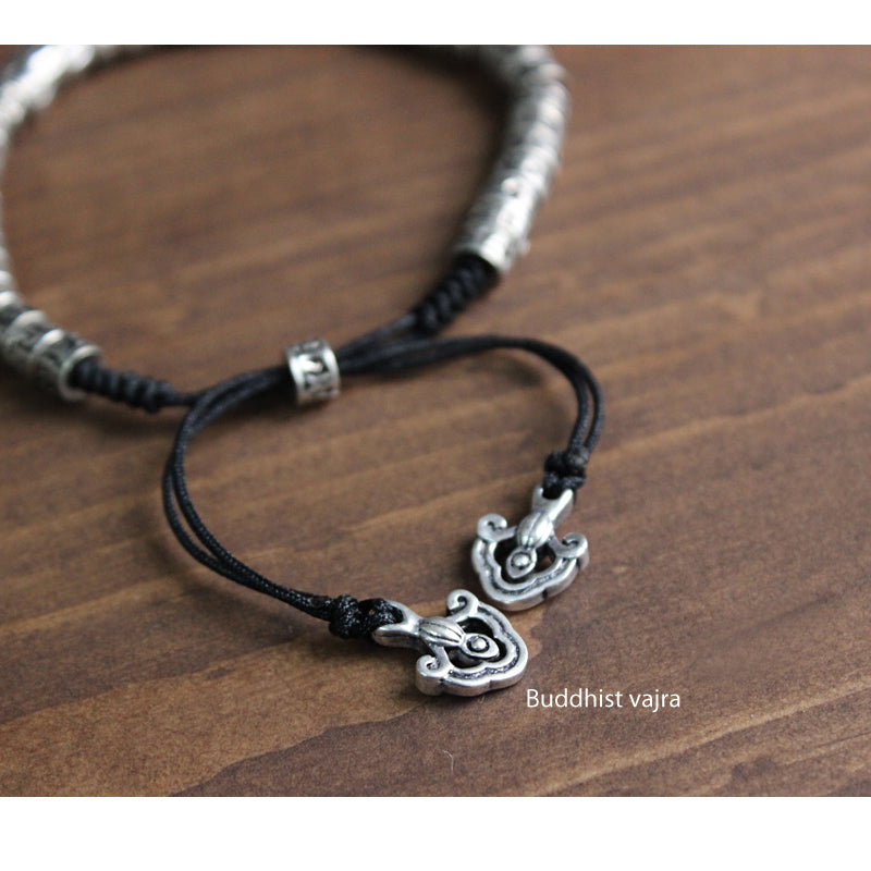 Tibetan Buddhist Six True Mantra Words Bracelet - Spiritual Bliss Shop