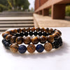Premium Gemstones Double Bracelets (Lapis Lazuli, Brown Jasper, Tiger's Eye & Black Onyx) - Spiritual Bliss Shop