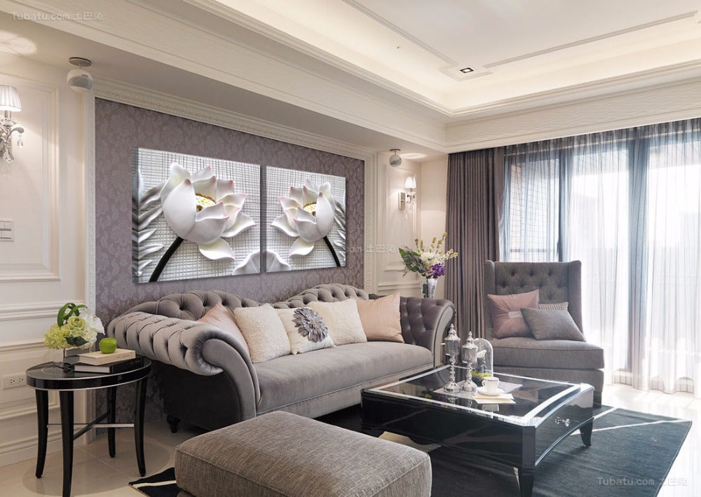 Limited Edition Lotus Flower Canvas [no frame] - Spiritual Bliss Shop