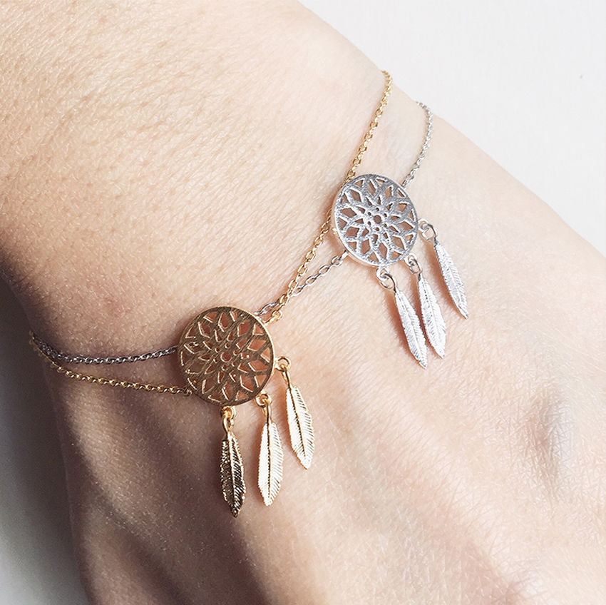 Dreamcatcher Bracelet - 2 Colors Available - Spiritual Bliss Shop