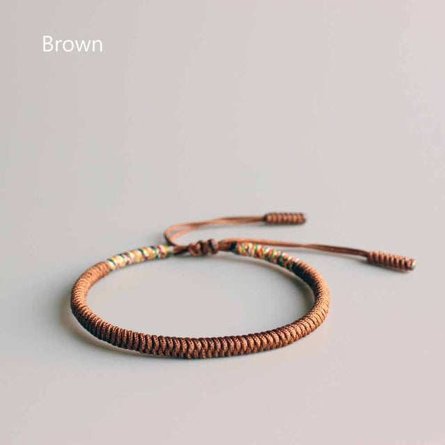 Handmade Knots Lucky Rope Bracelet (Brave) - Spiritual Bliss Shop