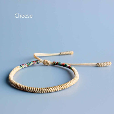 Handmade Knots Lucky Rope Bracelet (Brave) - Spiritual Bliss Shop