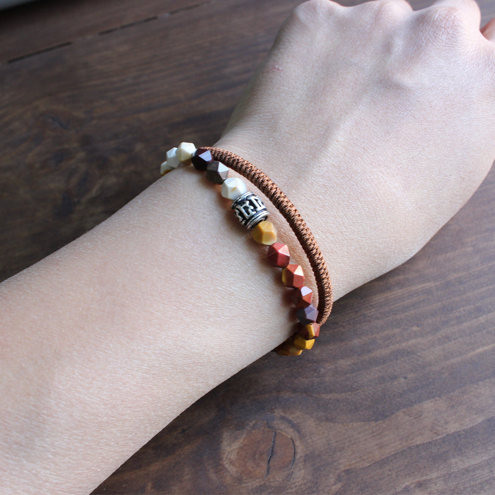 Handmade Knots Lucky Rope Bracelet (Brave) - Spiritual Bliss Shop