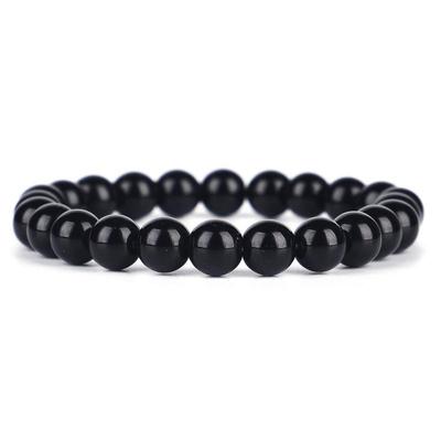 Natural Rose Quartz, Rhodonite & Black Onyx Comforting Energies Bracelets - Spiritual Bliss Shop