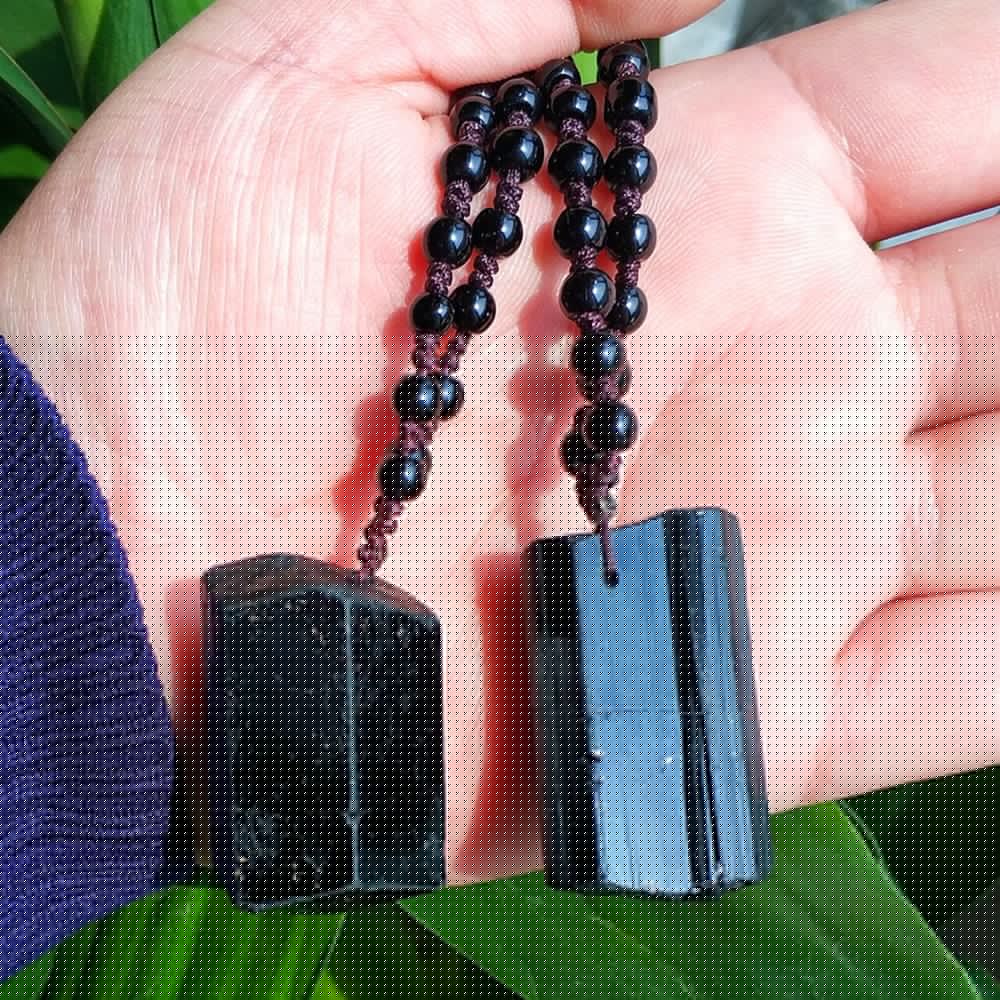 Black Tourmaline Grounding Necklace - Spiritual Bliss Shop