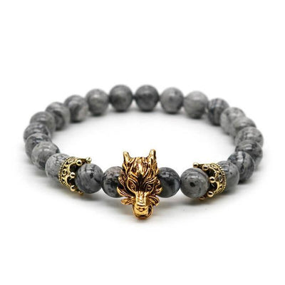Premium Dragon's Head Gemstones Bracelet - Spiritual Bliss Shop